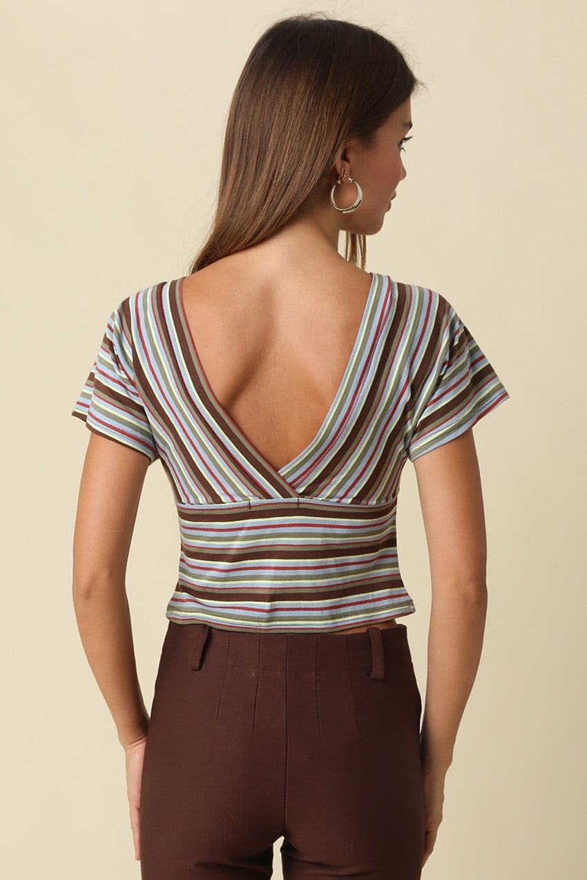 emma stripe top