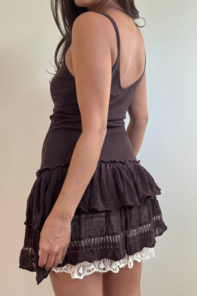 cider spice mini dress