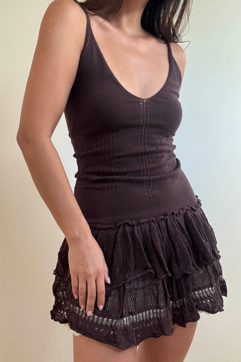 cider spice mini dress