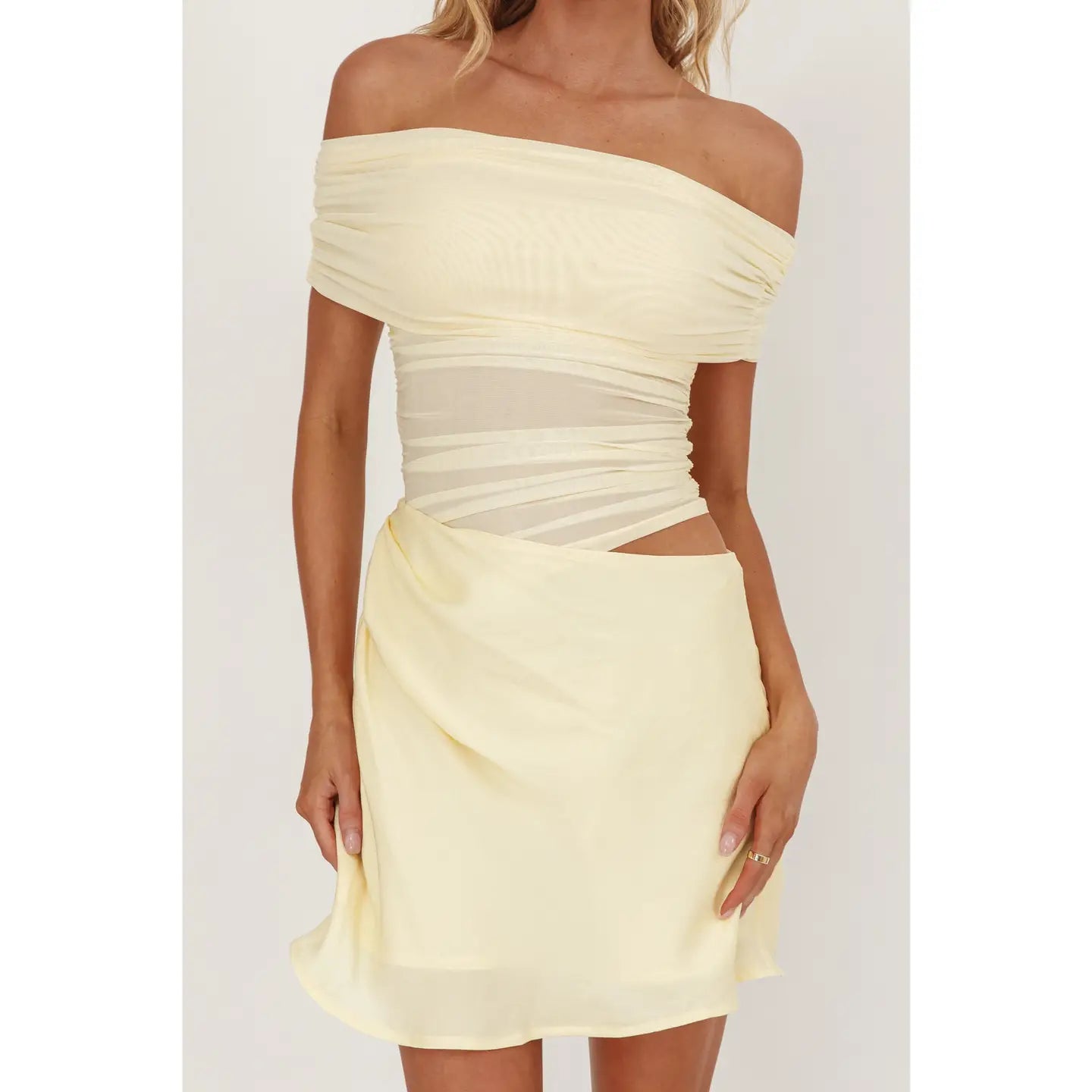 head turner mini dress
