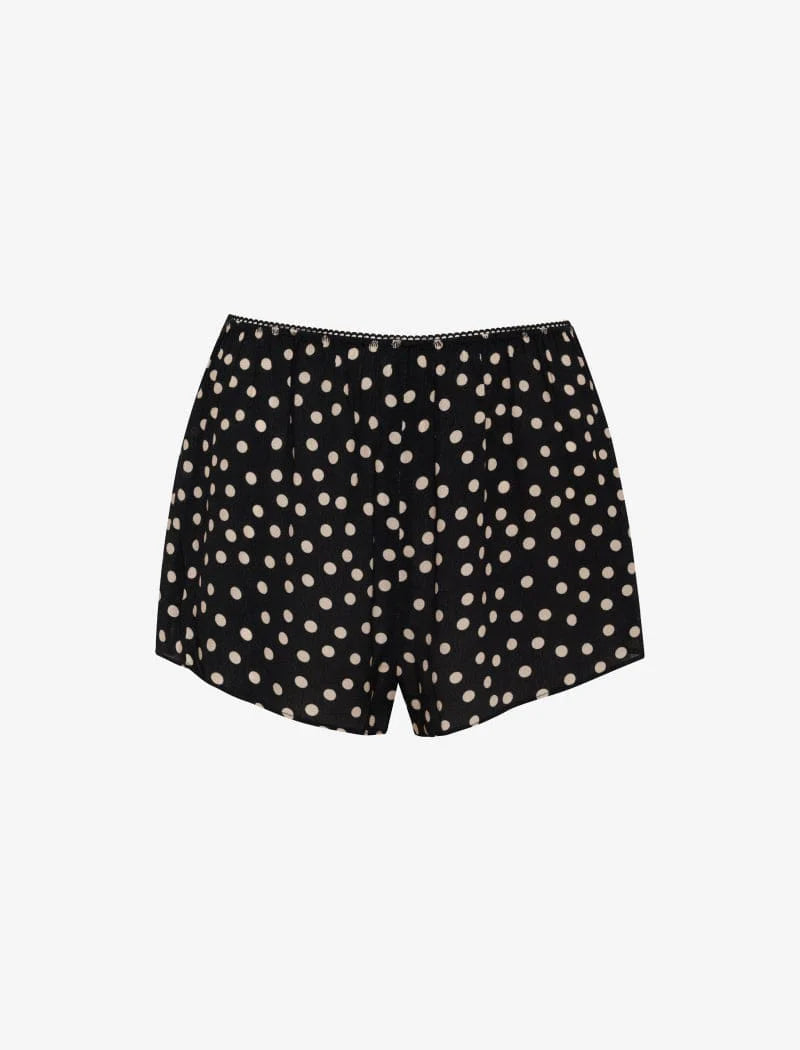 bloom polka shorts