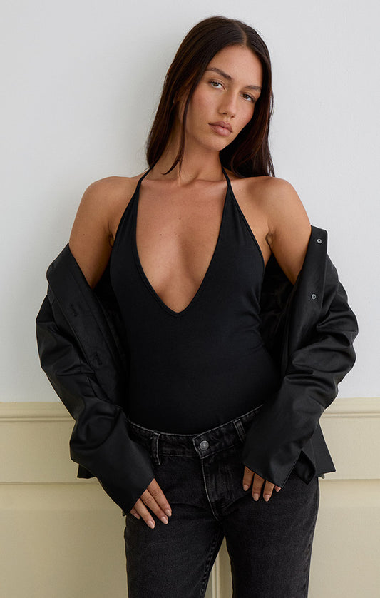 kitty plunge bodysuit