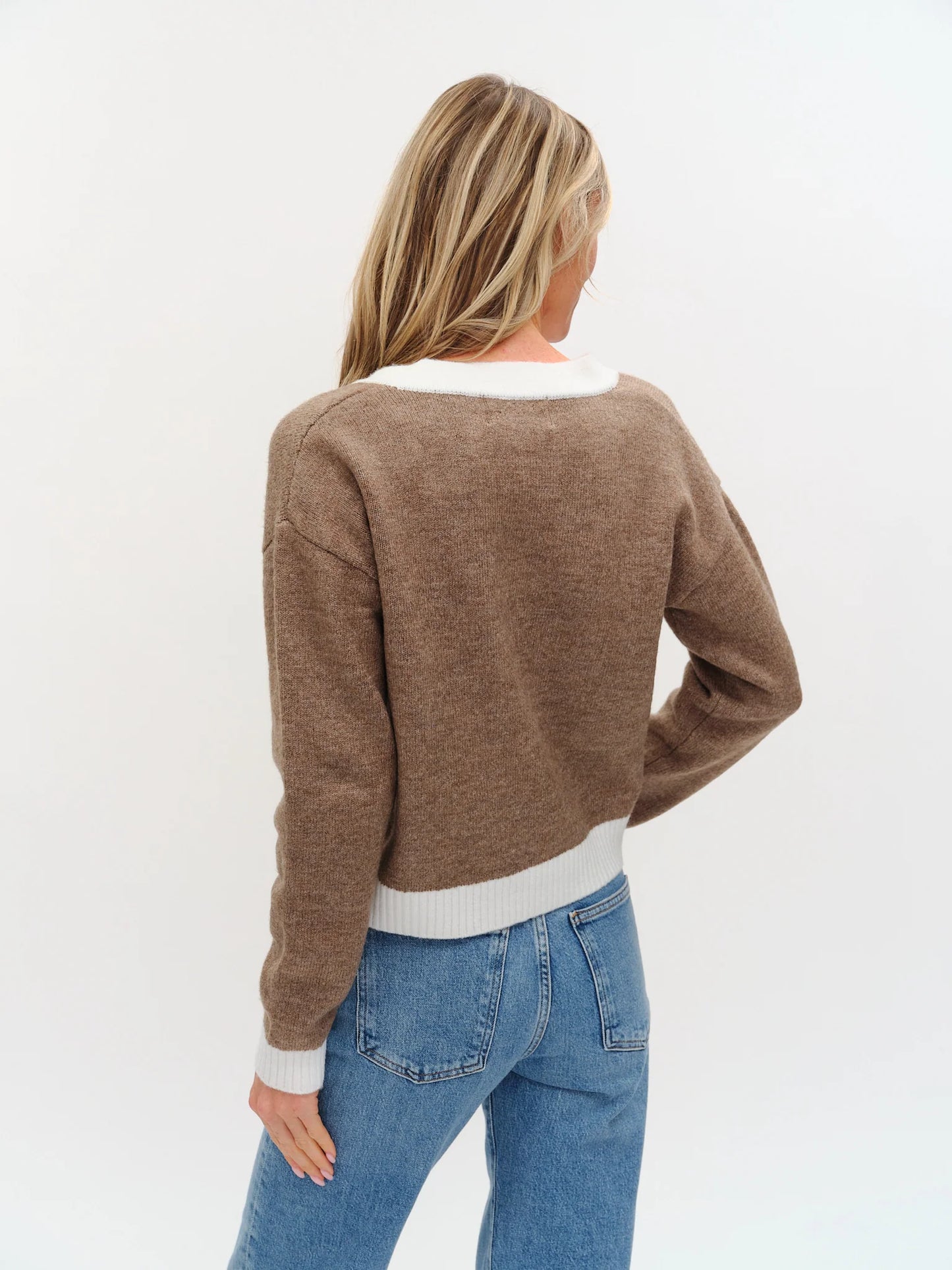 libby contrast sweater