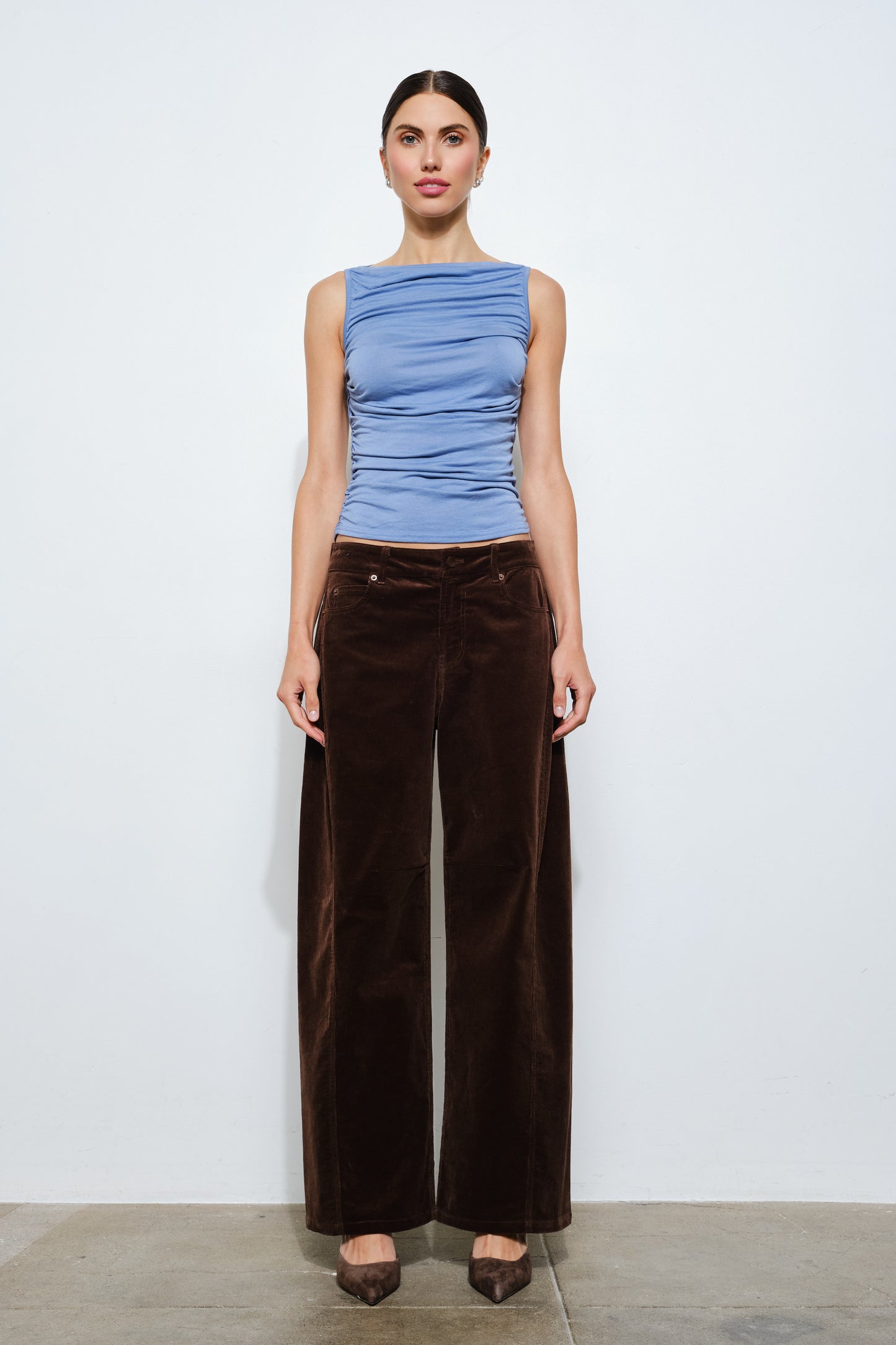 cosette corduroy barrell pants