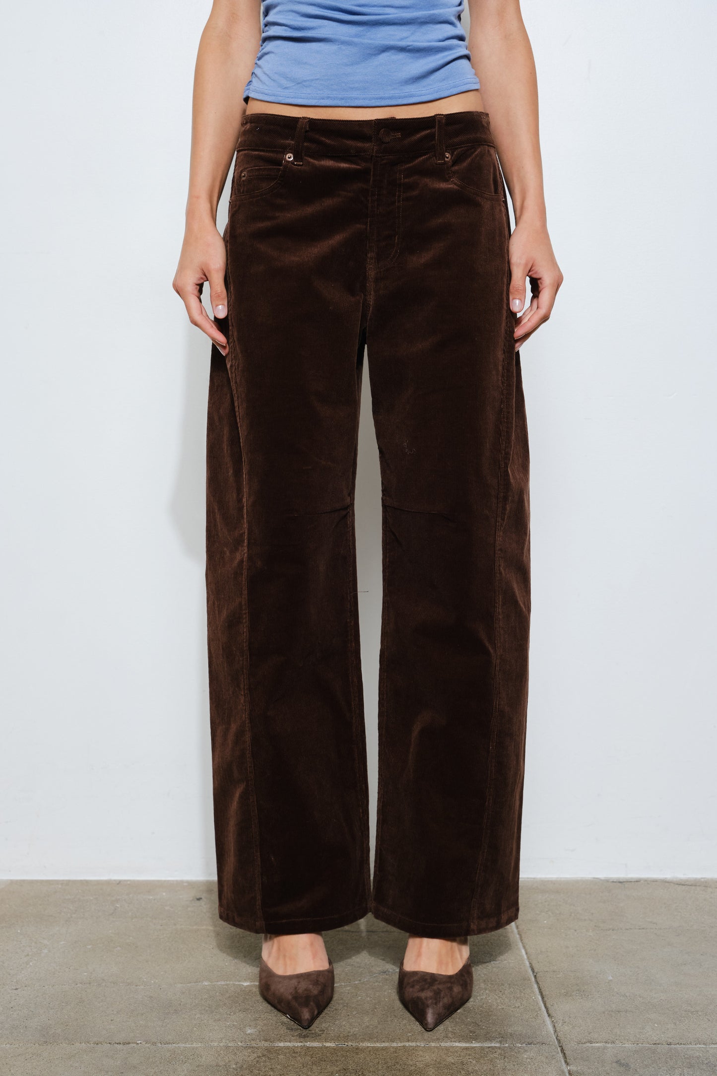 cosette corduroy barrell pants