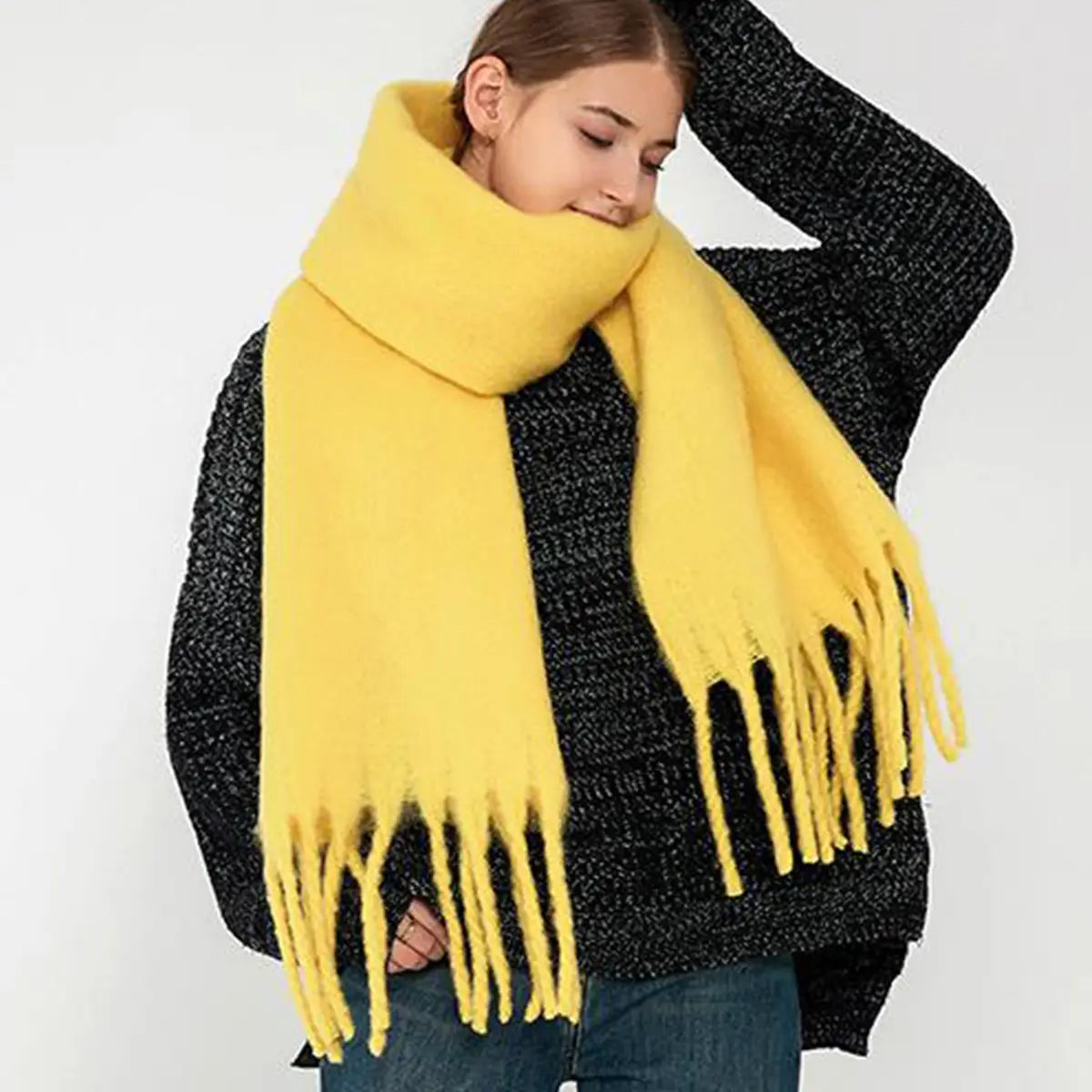 chunky blanket scarves