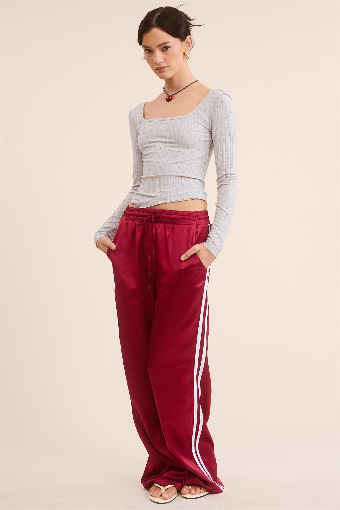 colt satin track pants