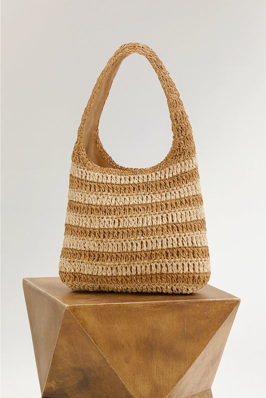 weaved mini tote bag
