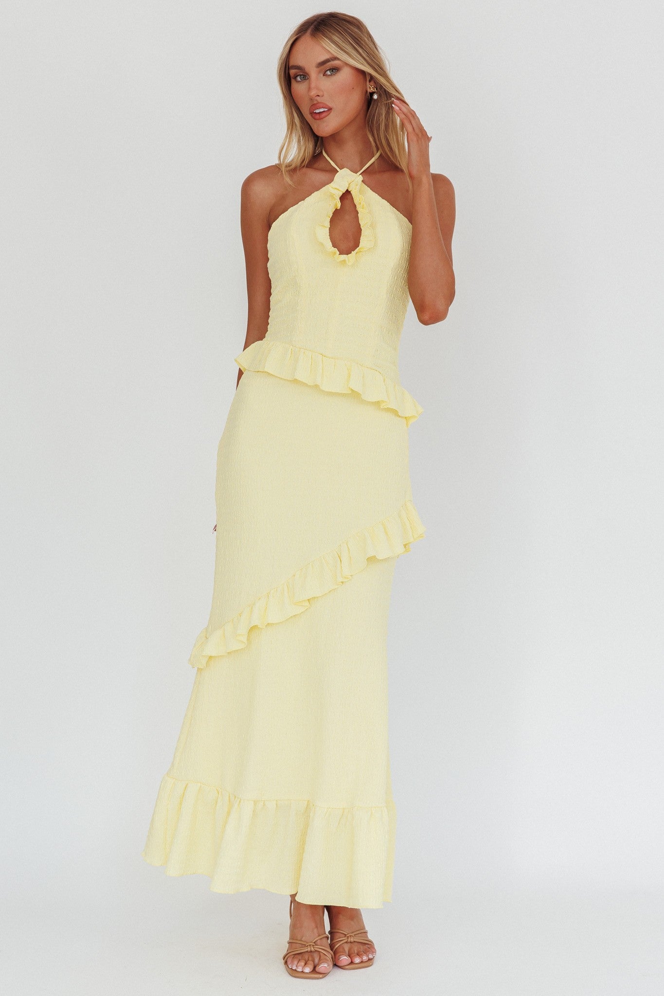 golden hour maxi dress