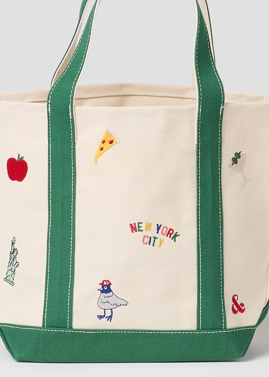 mini new york icon tote