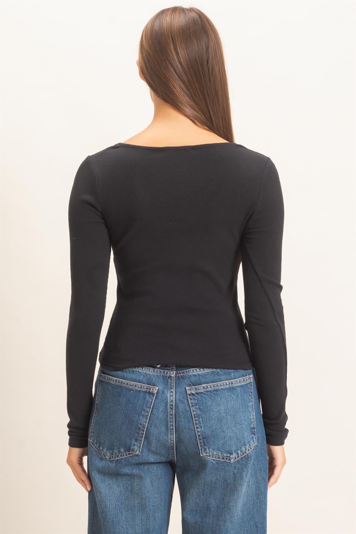 the go to vneck top