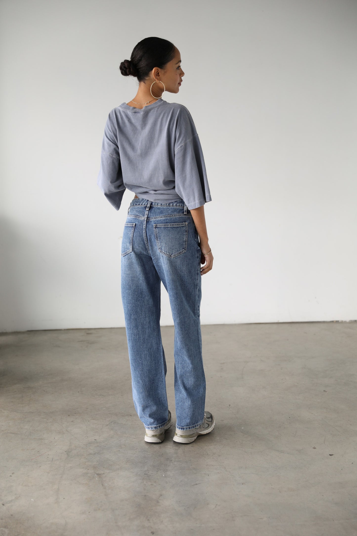 low rise baggy jeans