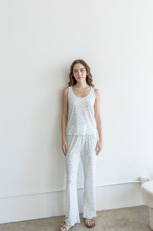 floral fields pajama set