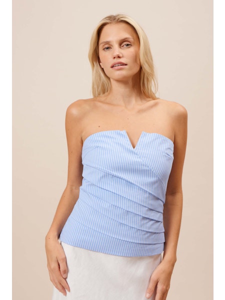business cas tube top