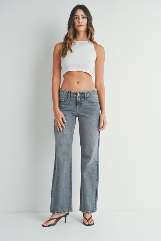 low rise baggy jeans