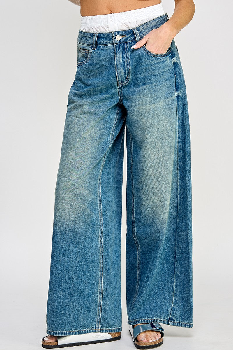 boxer style jeans