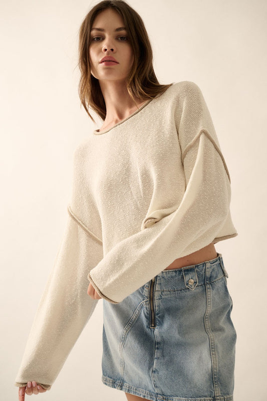 beach breeze sweater