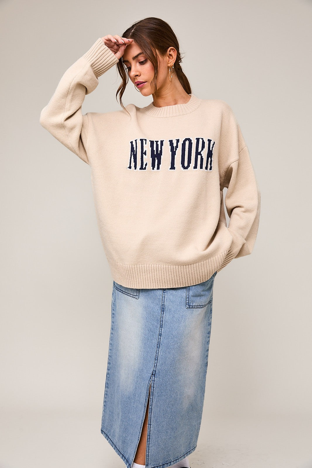 big apple sweater