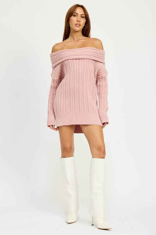 says who sweater dress