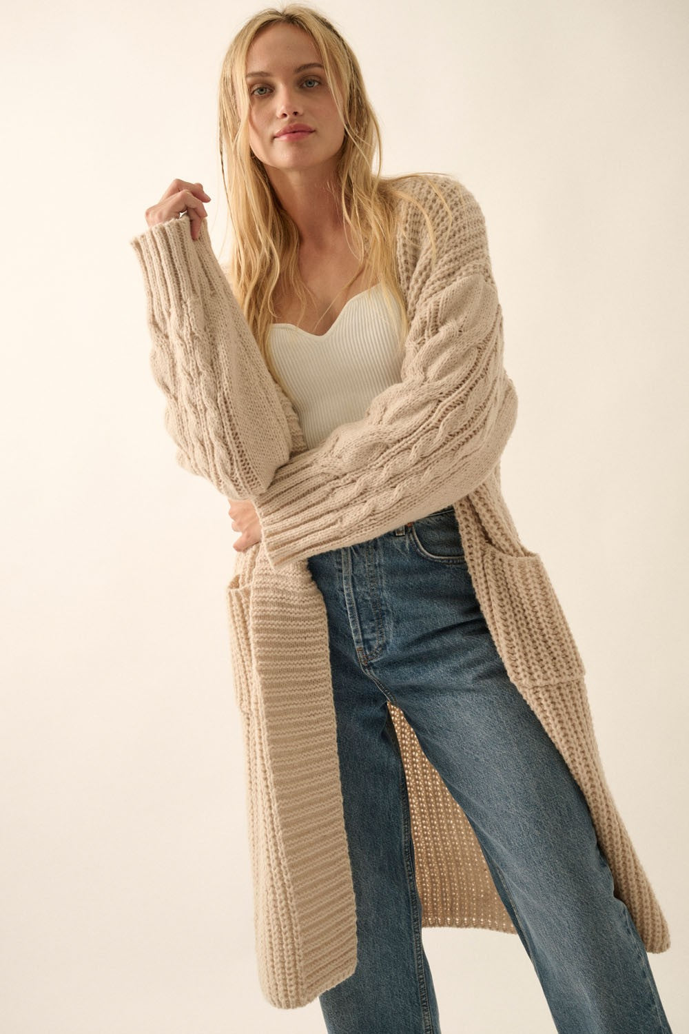 chilly breeze cardigan