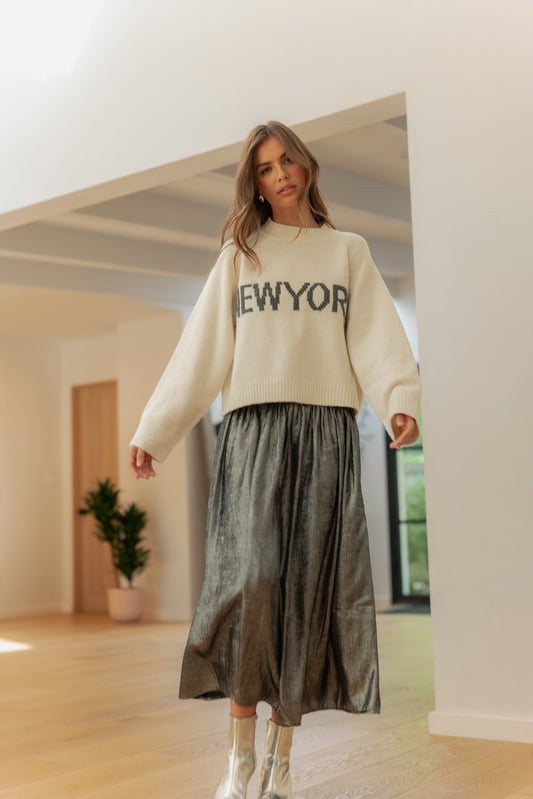 ny or nowhere sweater