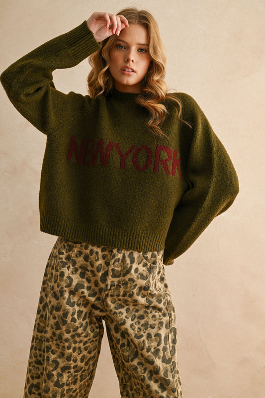 ny or nowhere sweater