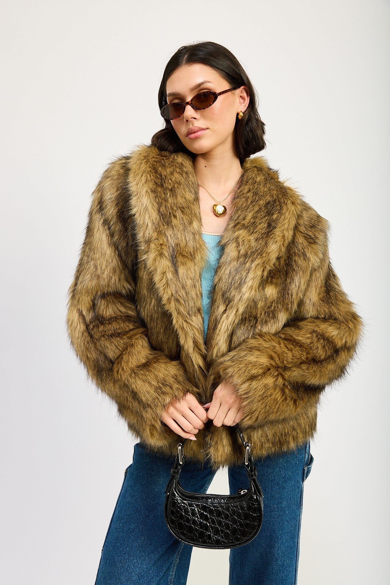 mob wife fur coat