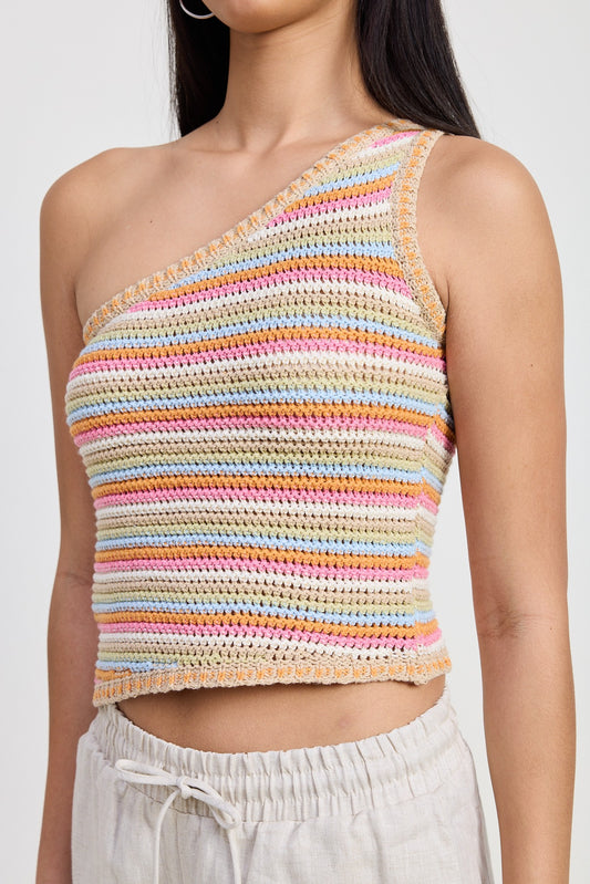 seaside crochet top