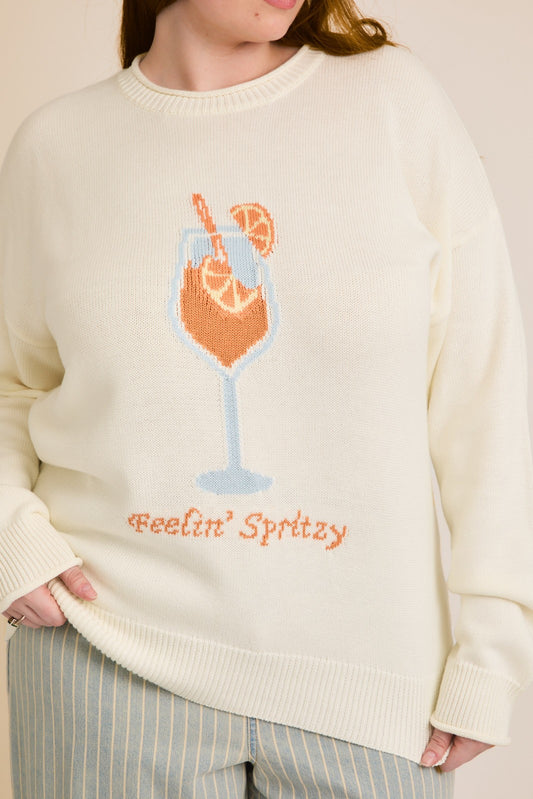 aperol spritz sweater