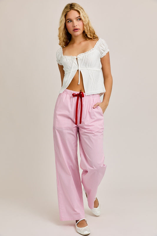 galentine stripe pants