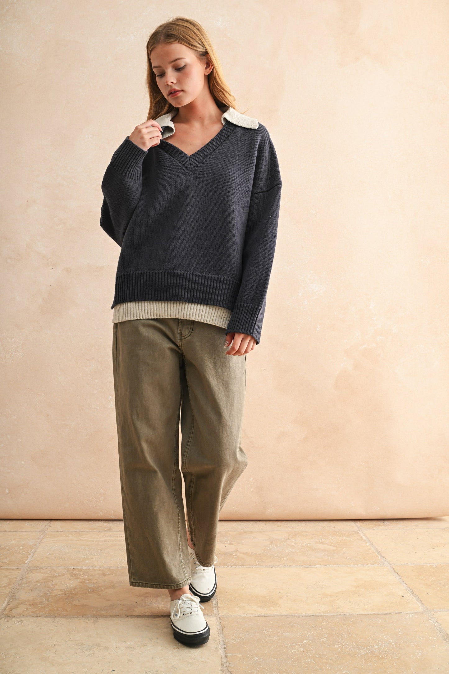 stormy skies sweater