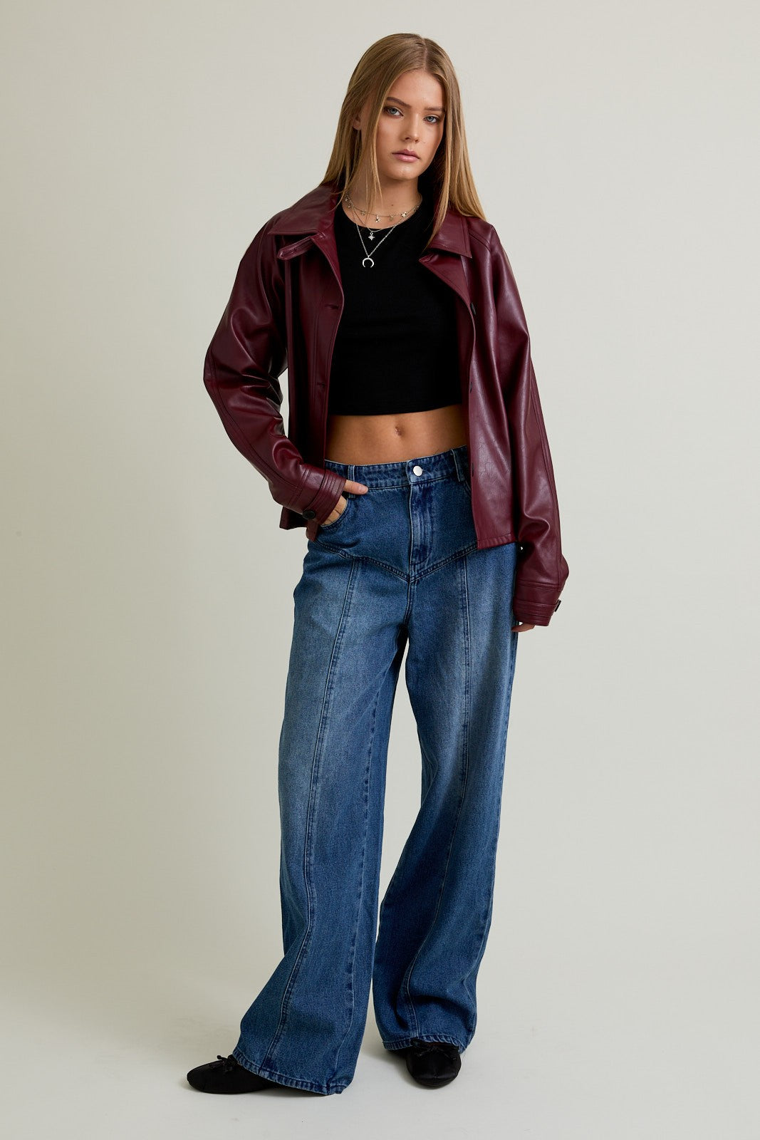 bonfire crop trench coat