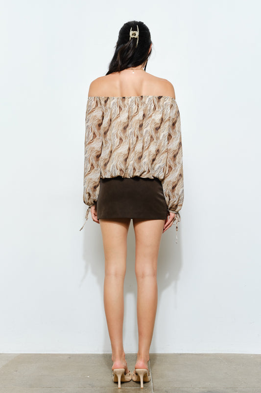 bianca mini skirt