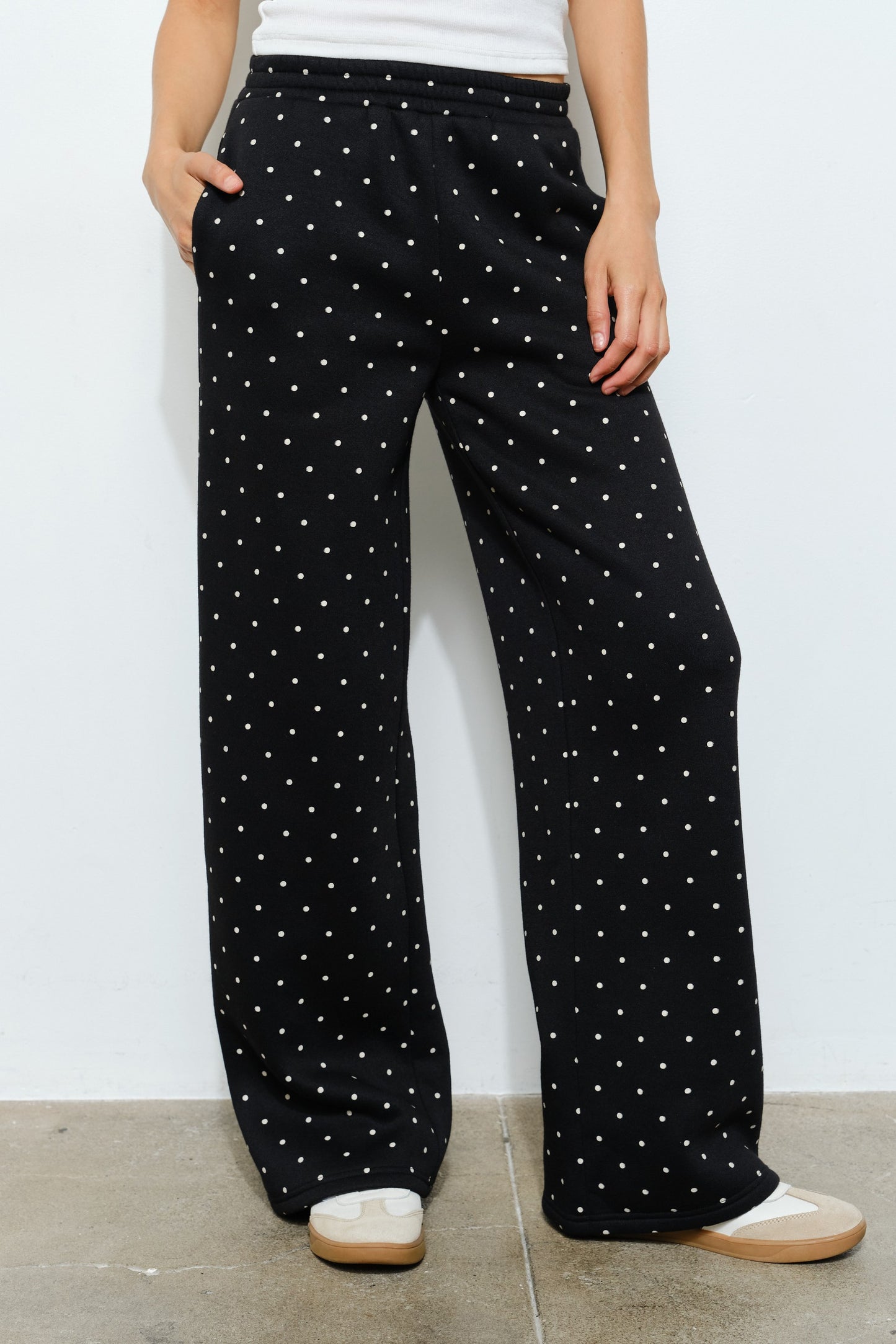 polka dot sweatpants