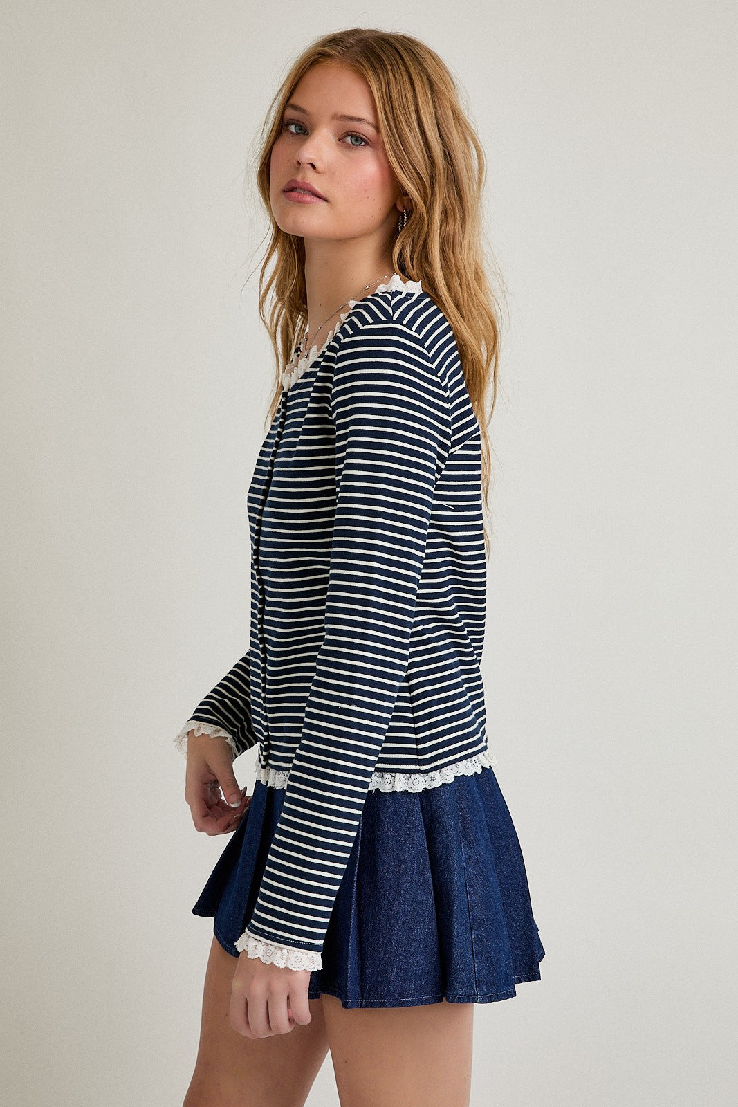 lil darling cardigan top