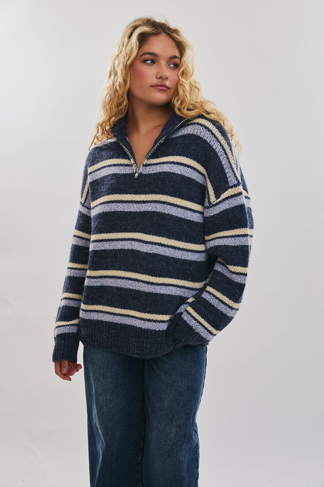 winter blues sweater