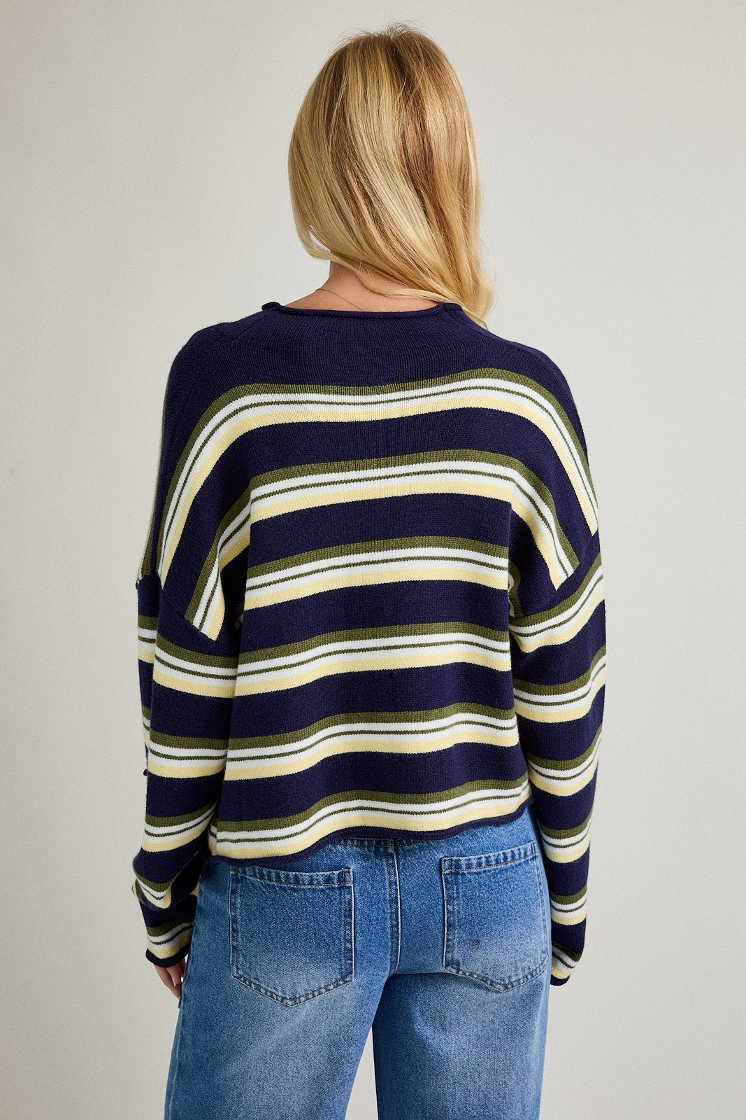 falling lines cardigan