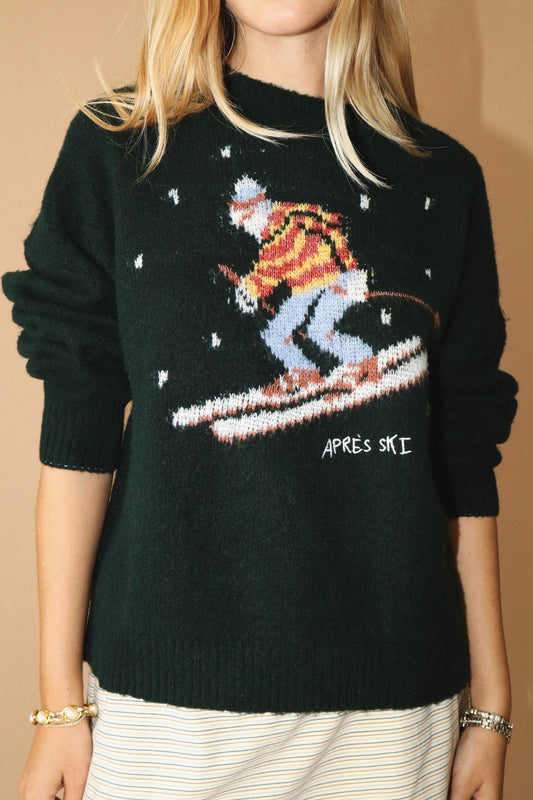 apres skier sweater
