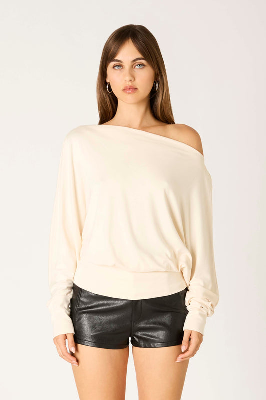 jersey slouch top