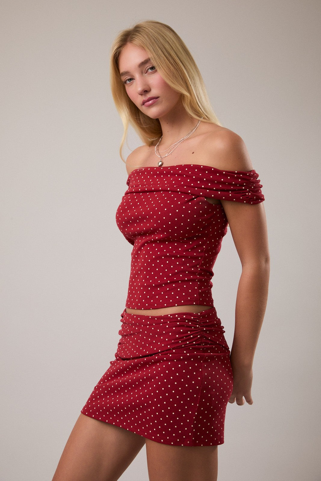 holiday dots outfit set