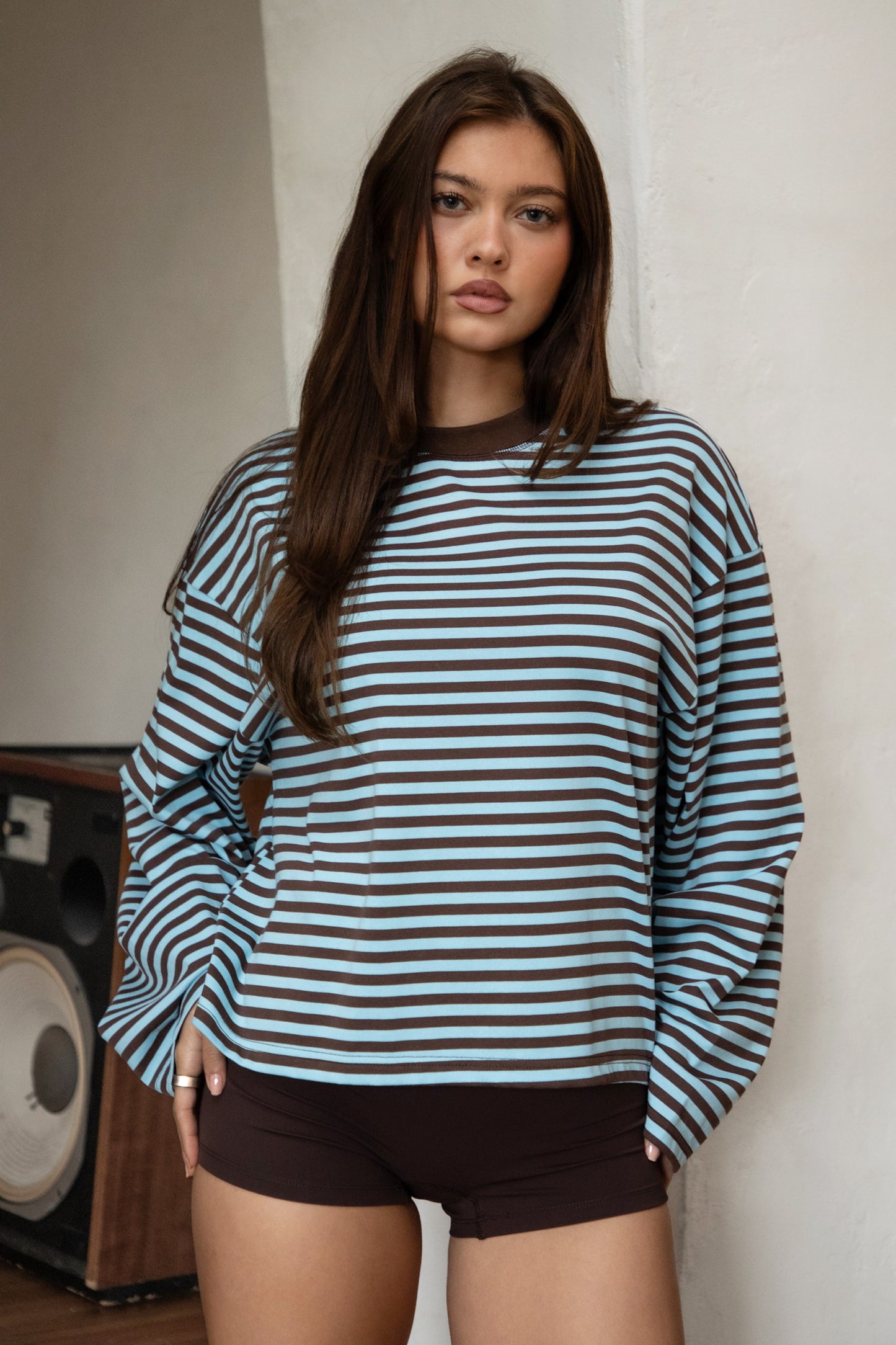 marlowe striped top