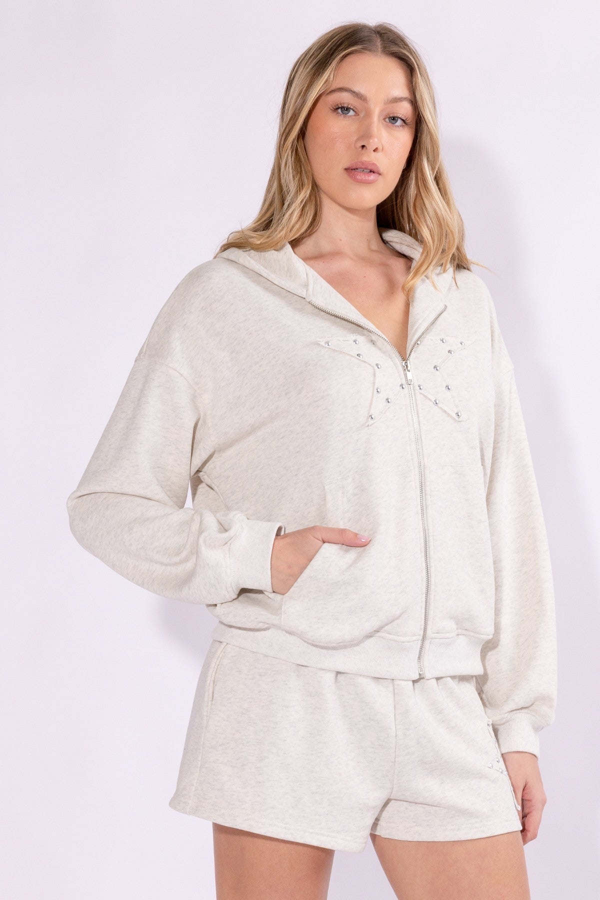 star studded sweat set