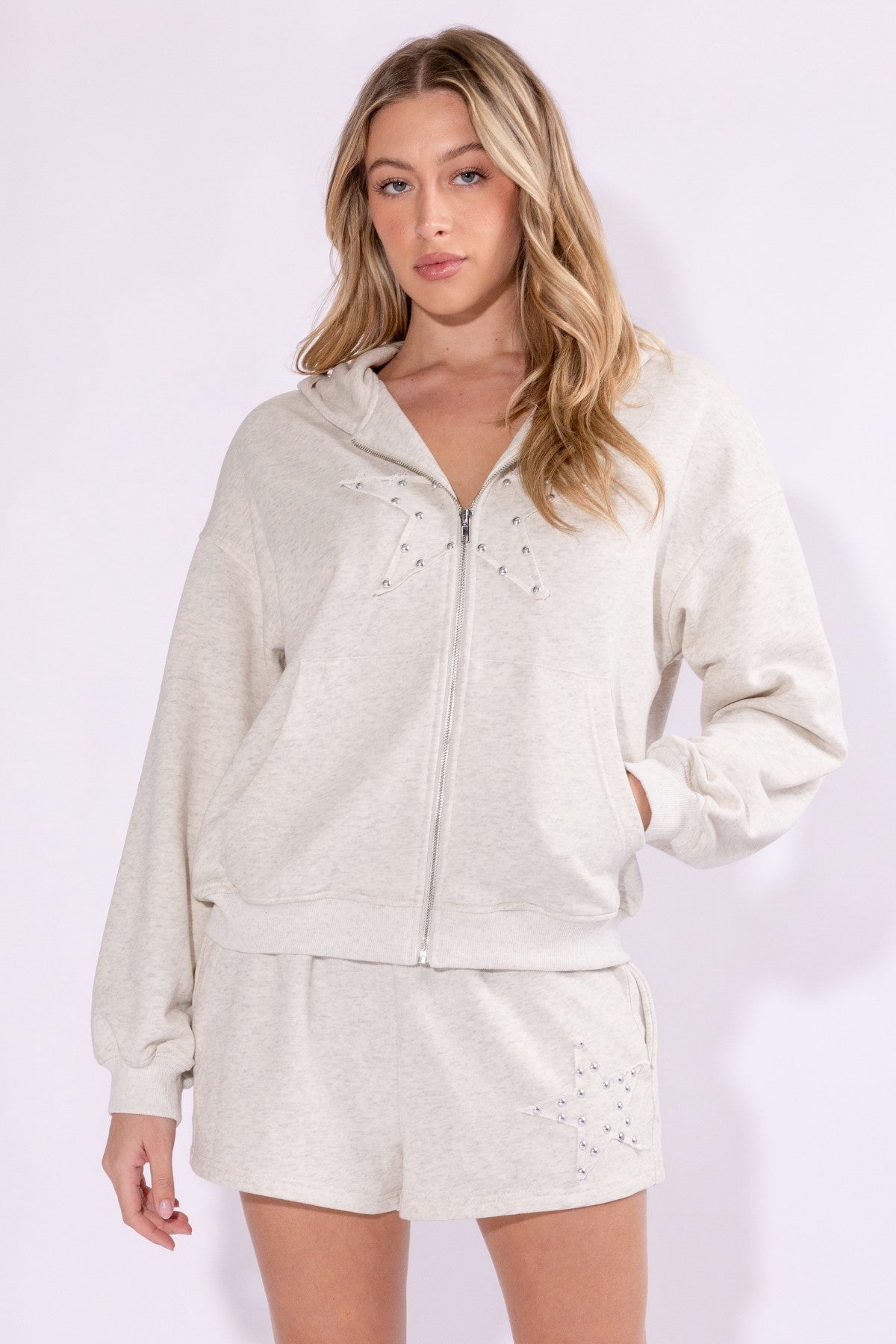 star studded sweat set