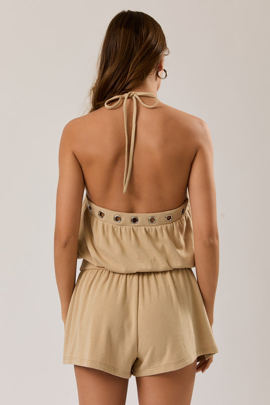 grommet romper