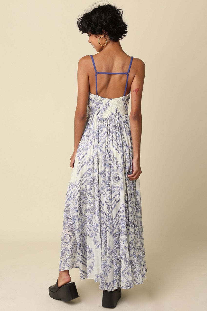 kaia patterned maxi dress