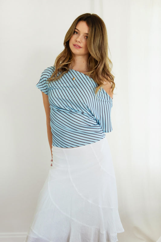 aura stripe top