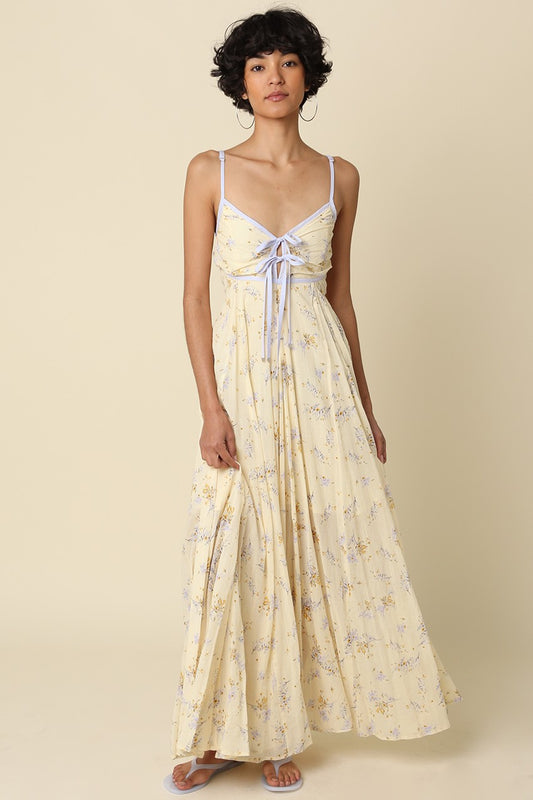 kaia patterned maxi dress