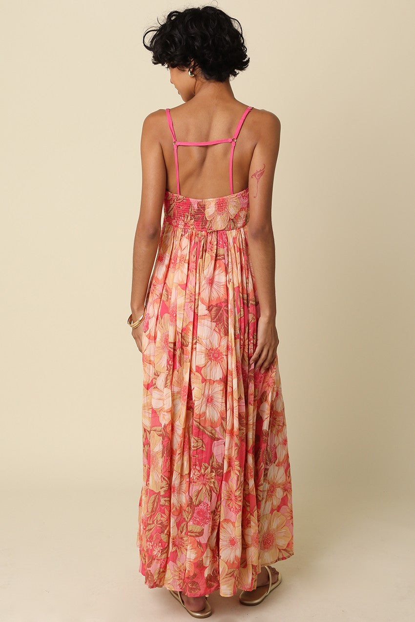 kaia patterned maxi dress