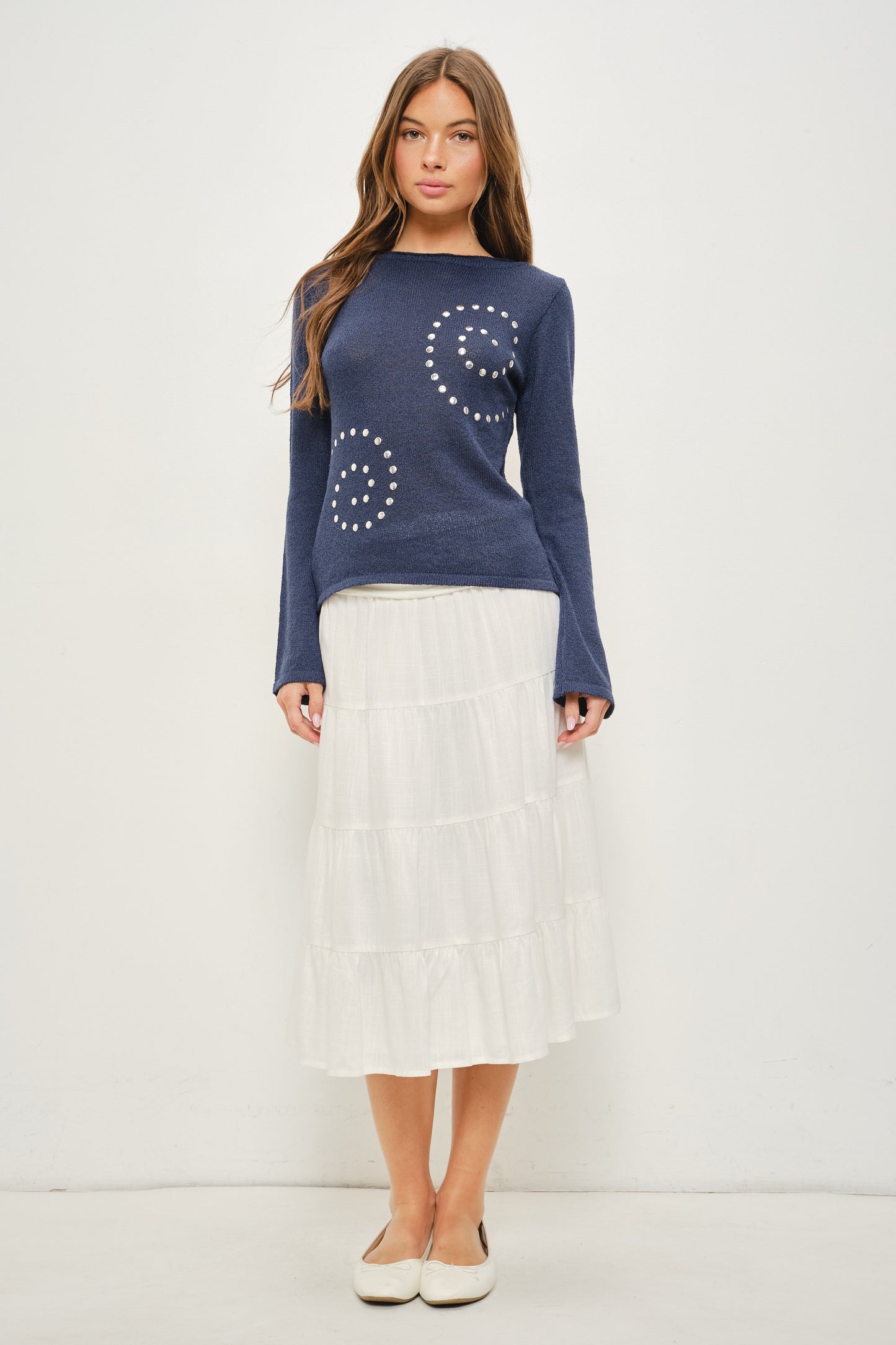 ellie studded top