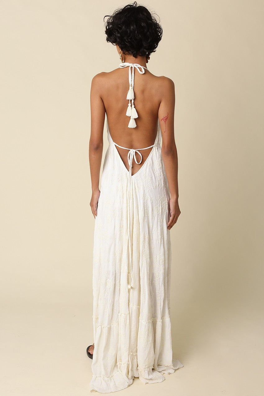 summer sea maxi dress